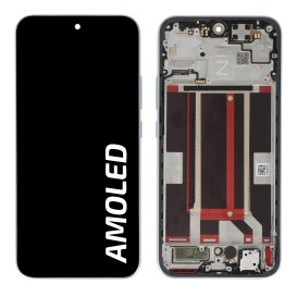 Ecran avec châssis Officiel Oppo Reno14 F - Bleu Opale photo 1