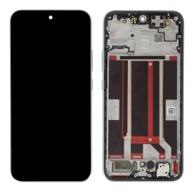 Ecran avec châssis Officiel Oppo Reno14 F - Bleu Opale photo 1