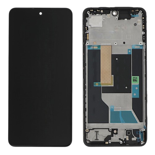 Ecran avec châssis Realme 14T 5G - Officiel reconditionné - Noir photo 2
