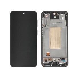 Ecran avec châssis Samsung Galaxy A37 5G - Officiel reconditionné - Noir photo 1