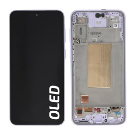 Ecran avec châssis Samsung Galaxy A37 5G - OLED - Lavande photo 1