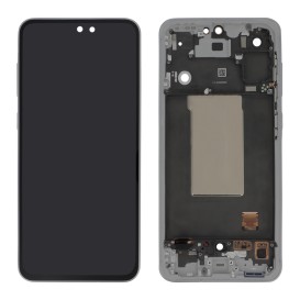Ecran avec châssis Officiel Samsung Galaxy A56 - Gris photo 1