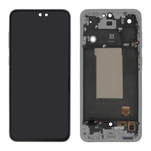 Ecran avec châssis Officiel Samsung Galaxy A56 - Gris photo 1