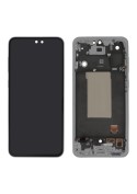 Ecran avec châssis Officiel Samsung Galaxy A56 - Gris photo 1