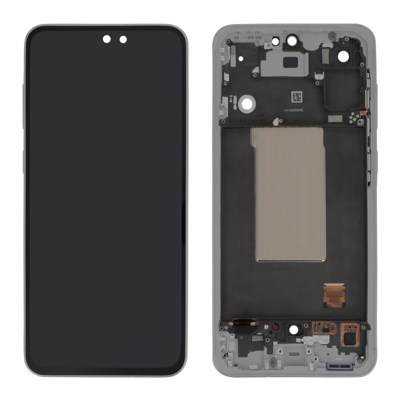 Ecran avec châssis Officiel Samsung Galaxy A56 - Gris photo 1
