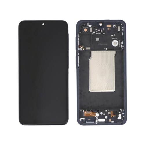 Ecran avec châssis Samsung Galaxy A57 5G - OLED - Bleu photo 2