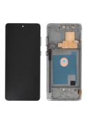 Ecran avec châssis Samsung Galaxy Note 10 Lite - OLED - Argent photo 2
