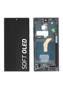 Ecran avec châssis Samsung Galaxy S22 Ultra - Soft OLED - Vert photo 1
