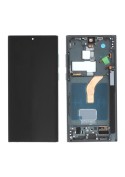 Ecran avec châssis Samsung Galaxy S22 Ultra - Soft OLED - Vert photo 2