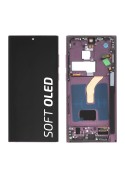 Ecran Samsung Galaxy S22 Ultra - Soft OLED - Bordeaux photo 1