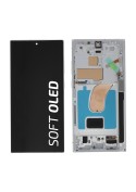 Ecran avec châssis Samsung Galaxy S23 Ultra - Soft OLED - Bleu photo 1
