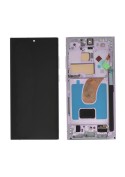 Ecran avec châssis Samsung Galaxy S23 Ultra - Soft OLED - Lavande photo 2