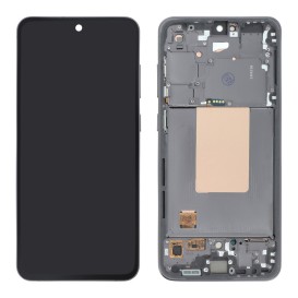 Ecran avec châssis Samsung Galaxy S24 FE - Officiel reconditionné - Noir photo 1