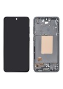 Ecran avec châssis Samsung Galaxy S24 FE - Officiel reconditionné - Noir photo 2