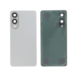 Vitre arrière titane avec lentilles caméra Samsung Galaxy S25 Edge - Argent photo 1