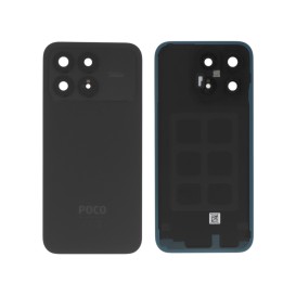 Vitre arrière Xiaomi Poco F8 Pro - Officielle - Noir photo 1
