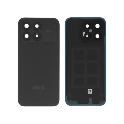 Vitre arrière Xiaomi Poco F8 Pro - Officielle - Noir photo 1