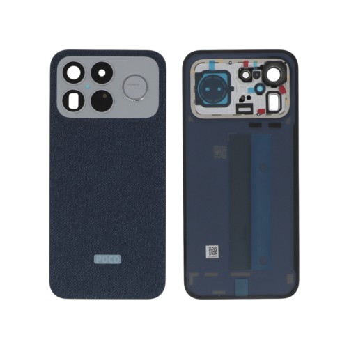 Vitre arrière Officielle Xiaomi Poco F8 Ultra - Bleu photo 1