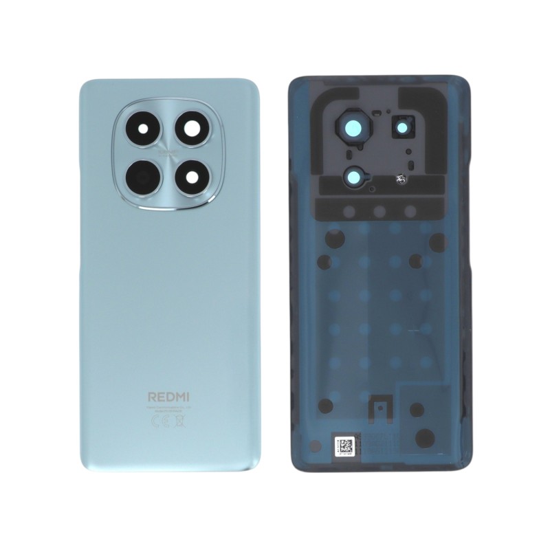 Vitre arrière Officielle Xiaomi Redmi Note 15 4G - Bleue photo 1