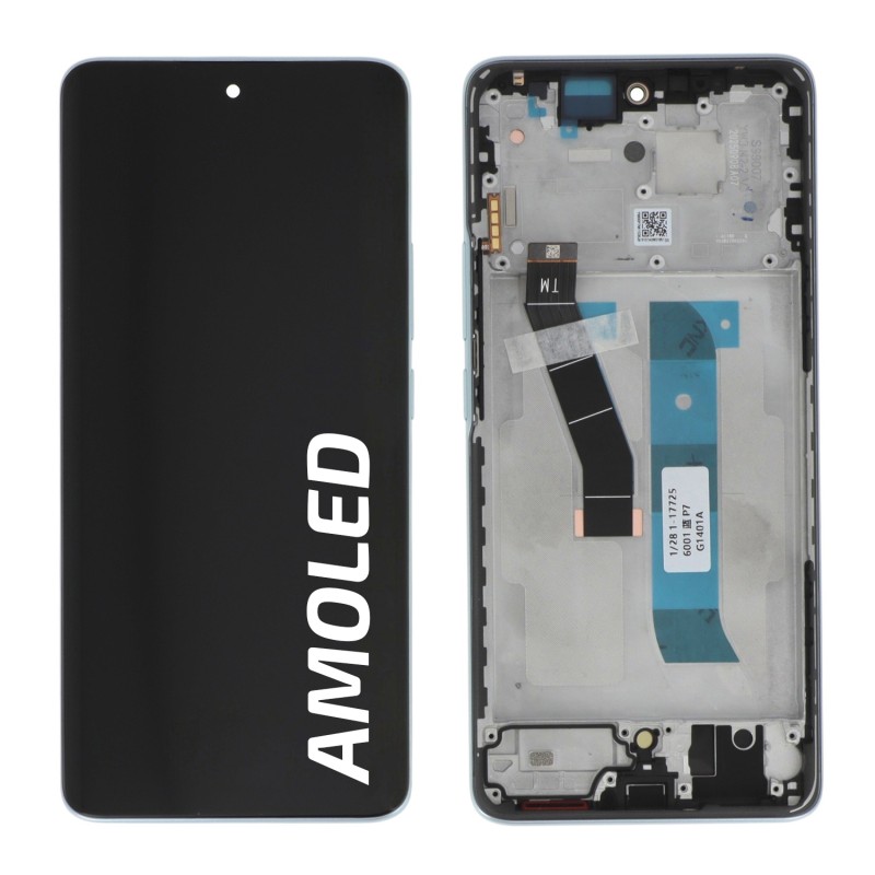 Ecran Officiel avec châssis Xiaomi Redmi Note 15 4G - Bleu photo 1