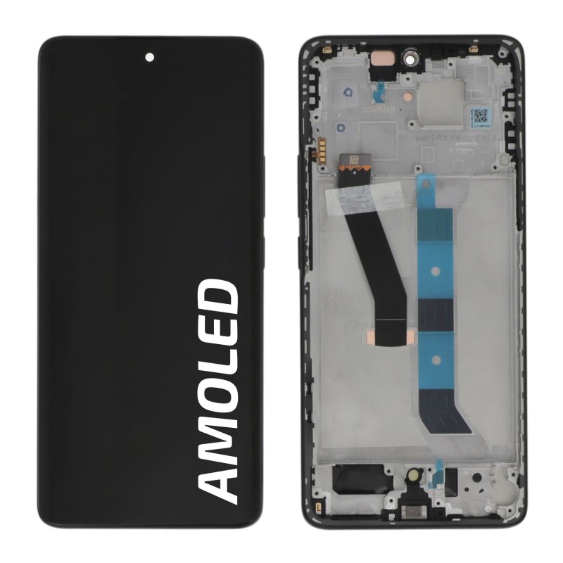 Ecran avec châssis Xiaomi Redmi Note 15 5G Officiel - Noir photo 1