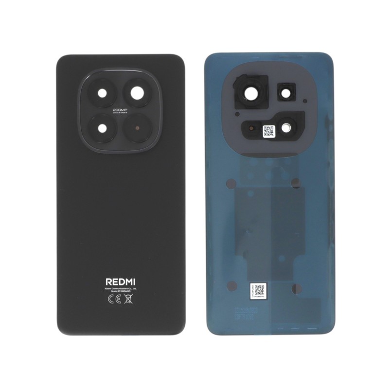 Vitre arrière Officielle Xiaomi Redmi Note 15 Pro 4G - Noir photo 1