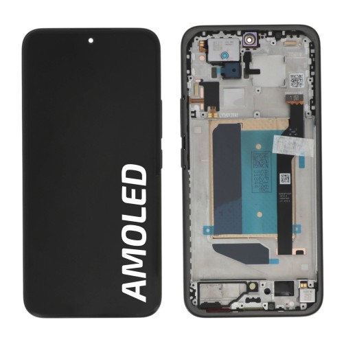 Ecran avec châssis Officiel Xiaomi Redmi Note 15 Pro+ 5G - Noir photo 1