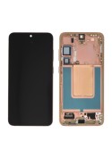 Ecran avec châssis (Soft OLED) Or rose - Galaxy S24+