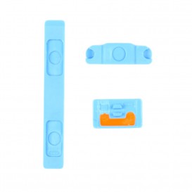 Kit Boutons : Power, Silencieux, Volume - iPhone 5C Bleu