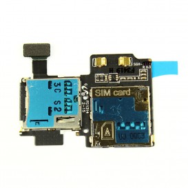 Lecteur carte SIM & SD - Samsung Galaxy S4