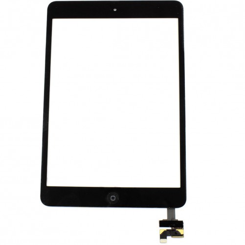 Vitre tactile NOIR - iPad Mini