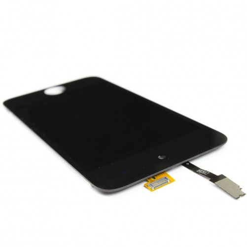 Bloc Vitre tactile + écran LCD noir - iPod Touch 4G