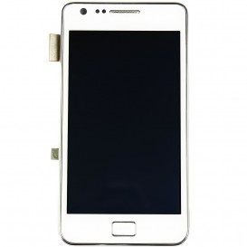 Ecran LCD + Tactile BLANC - Samsung Galaxy S2