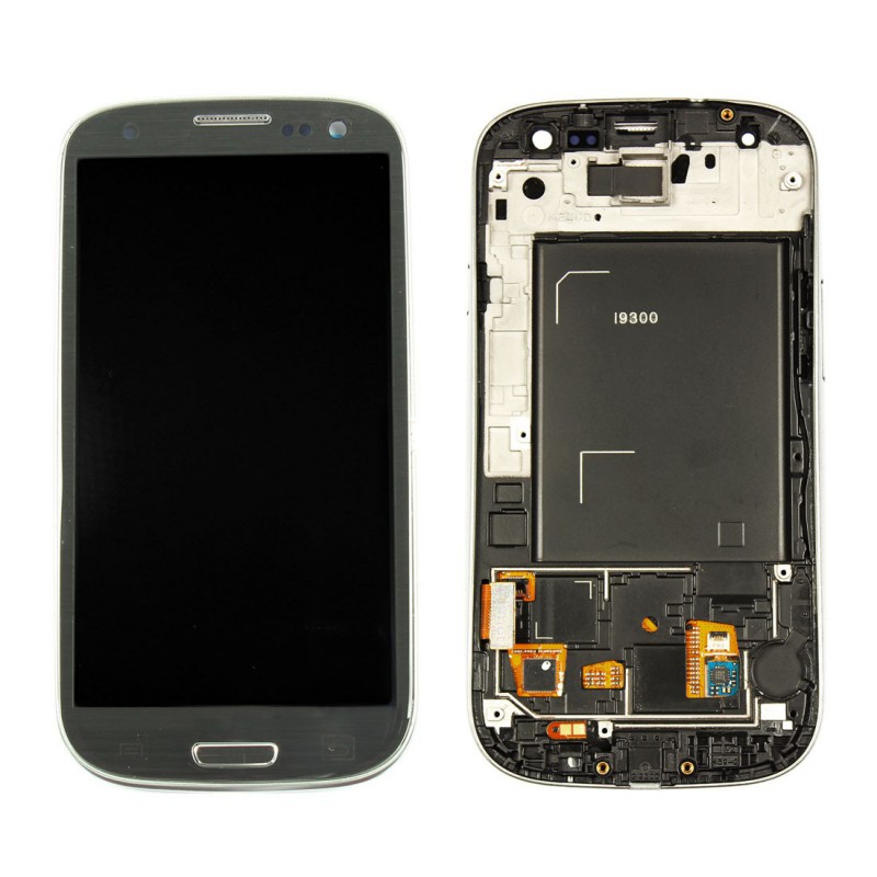 Ecran Complet Gris - Samsung Galaxy S3