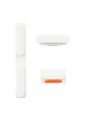 Kit Boutons Blanc: Power, Silencieux, Volume - iPhone 5C