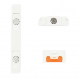 Kit Boutons Blanc: Power, Silencieux, Volume - iPhone 5C