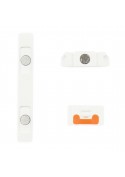 Kit Boutons Blanc: Power, Silencieux, Volume - iPhone 5C