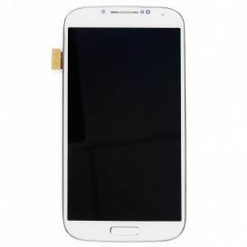 Ecran complet Blanc (LCD + Tactile + Châssis) - Galaxy S4 Advance