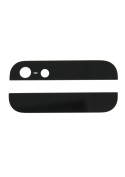 Cache plastique arrière supérieur & inférieur NOIR - iPhone 5