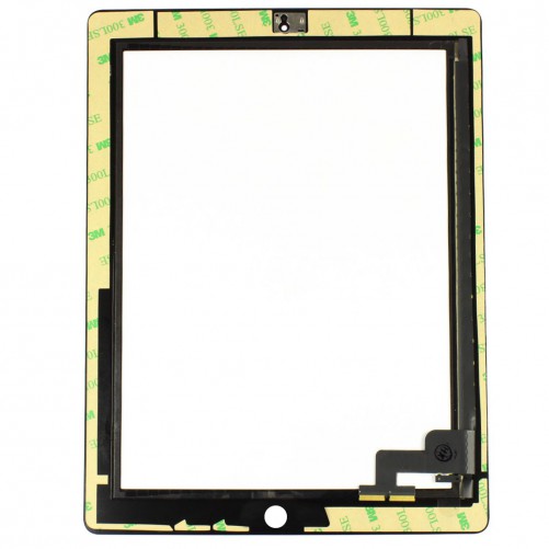 Vitre tactile Noire - iPad 2