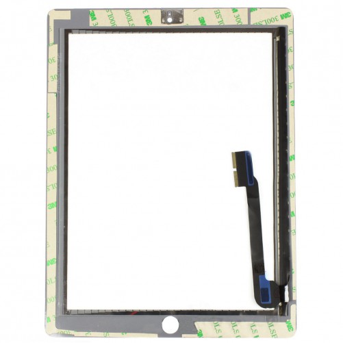 Vitre tactile Noire - iPad 3