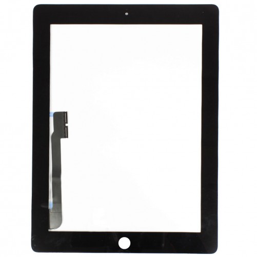 Vitre tactile Noire - iPad 3