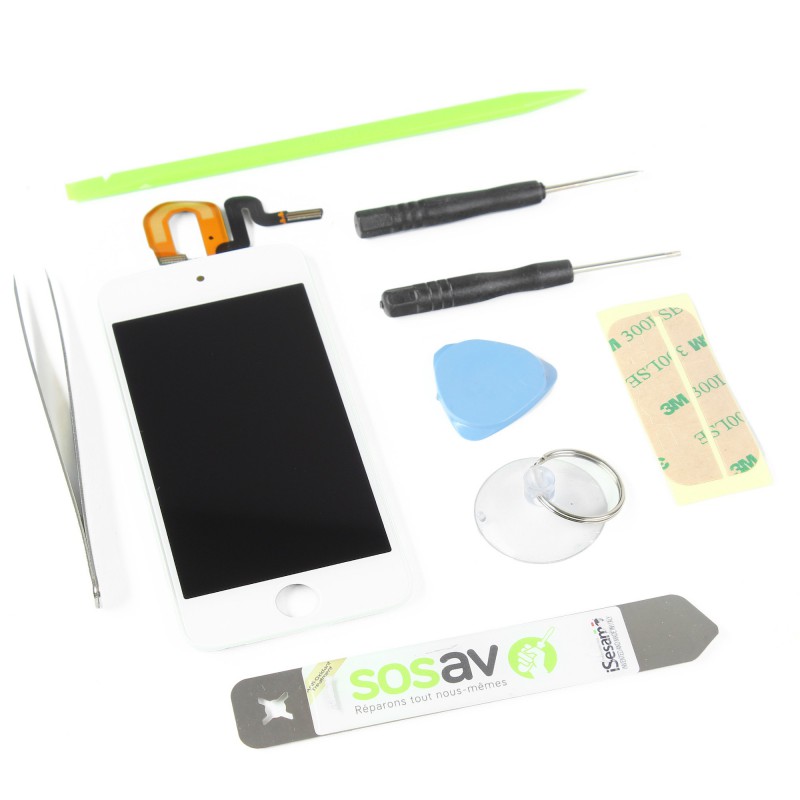 Kit Réparation Ecran Complet - iPod touch 5G BLANC