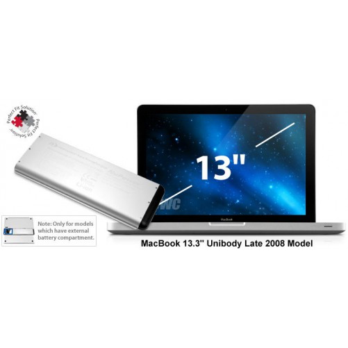 Batterie NuPower NewerTech - MacBook 13" Fin 2008