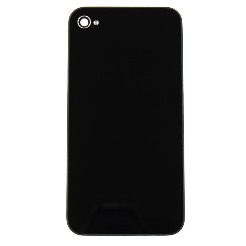 Vitre Arrière iPhone 4 Noir - sans logo