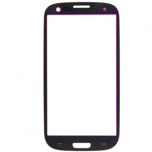 Vitre Rouge + Stickers - Samsung Galaxy S3