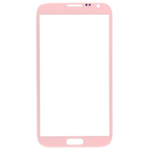 Vitre Rose + stickers - Samsung Galaxy Note 2