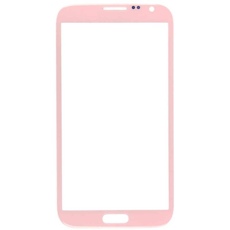 Vitre Rose + stickers - Samsung Galaxy Note 2