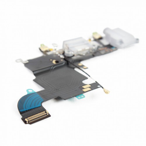 Connecteur de Charge iPhone X Noir + Micro + Prise Jack + Antenne