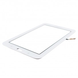 Vitre Tactile Blanche + Stickers - Galaxy Tab 3 Lite